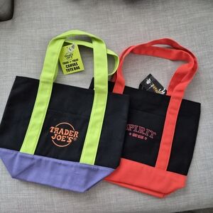 Halloween Canvas Tote Bags - Trader Joe's and Spirit Of Halloween